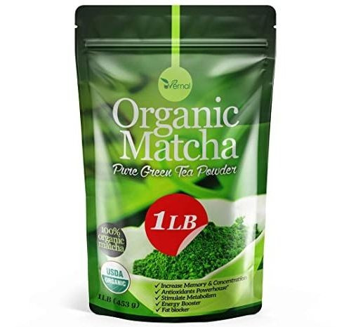 Orgánica Té Verde Matcha Polvo Certificado Usda - 100% Match