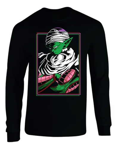 Camiseta Piccolo Dragon Ball Mang Larga Camibuso Sueter Geek