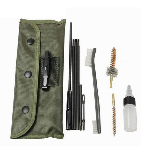 10 Unids/set Kit De Limpieza De Pistola De Rifle Cepillos Va