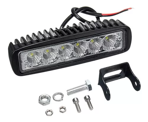 Reflector Barra Led Cree 62w Barra Luz Flood Moto Camioneta