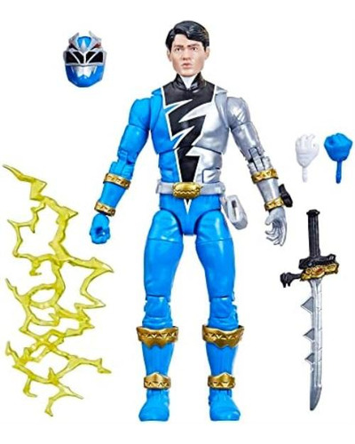 Power Rangers Lightning Collection Dino Fury Blue Ranger 6 4