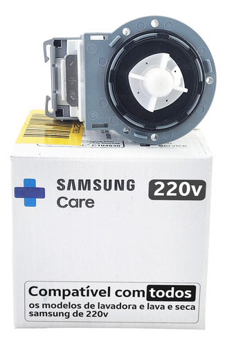 Eletrobomba De Drenagem Lava E Seca Samsung Dc31-00030b 220v