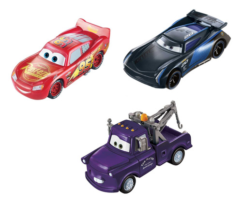Disney Cars Color Changers Paquete De 3 Vehículos De Juguete