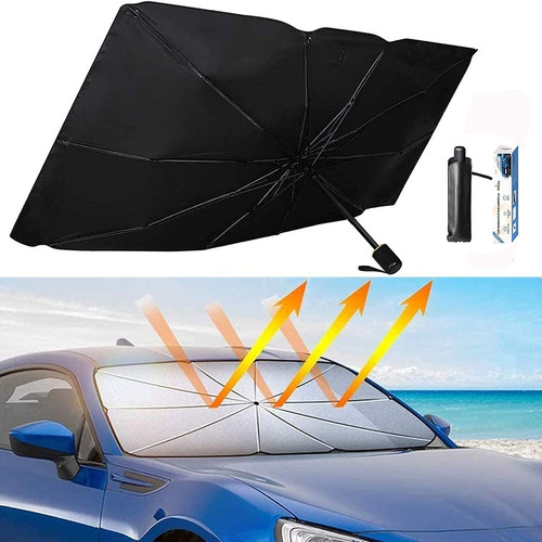 Parasol Para Parabrisa Automovil Suv Sombrilla Plegabl Bolsa