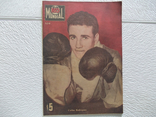 Revista  Boxeo K. O.  Box Mundial Nº 329 Año 1959 (r4)