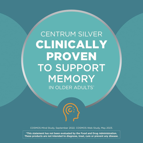 Tableta Suplementaria Centrum Silver Para Adultos (80 D3, De