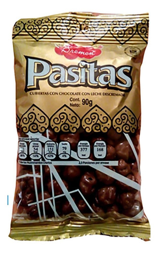 Pasitas Bremen Cubiertas Chocolate 90g