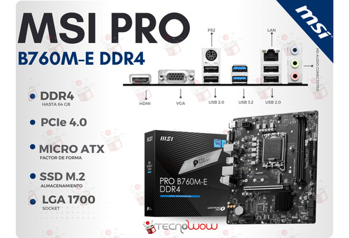 Kit Actualizacion Intel Core I5 14va, Mb B760, Ram 16gb Ddr4