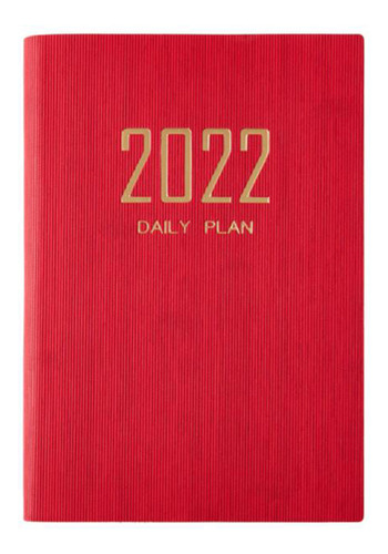 Agenda En Inglés, Tamaño A5, Para 2022, Cuaderno, Cuaderno,