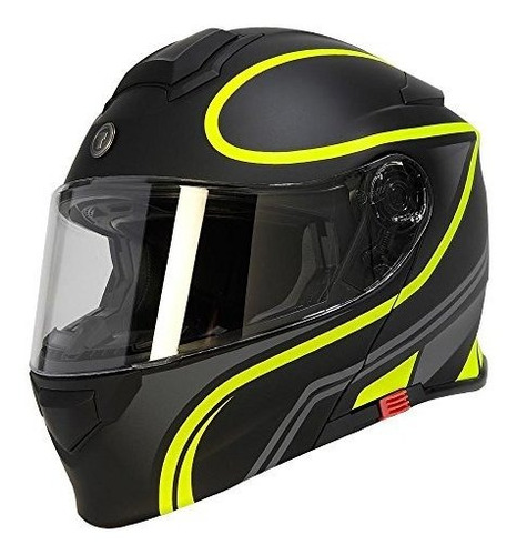 Casco Moto Casco De Motocicleta Torc Unisex Para Adultos De 