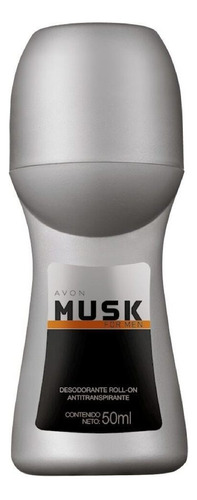 Musk+ For Men Desodorante Antitranspirante Roll-on Avon 50ml