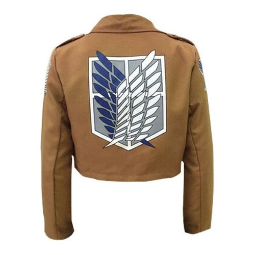 Chaqueta Japonesa De Anime Para Cosplay De Attack On Titan P