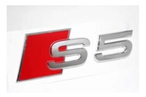 Emblema Audi S5 Cajuela Sline Sr5 A5 Metálico Baúl Quattro