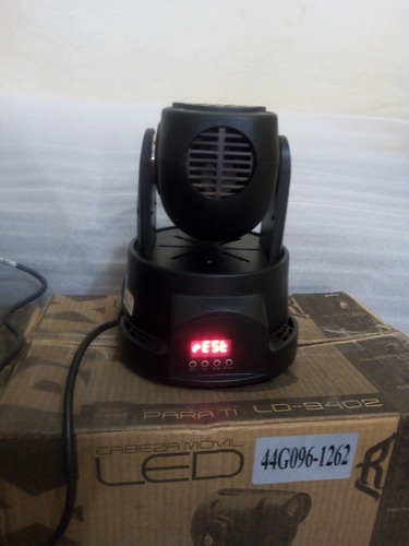 Par Cabezas Móviles Robóticas Led Spot Mini Rgb Dmx 9 Gobos (Usado)