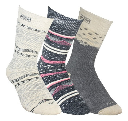 Medias De Abrigo Térmicas Sox ® Puño Doble Pack X 3 Pares