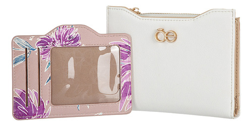 Cartera Híbrida Cloe Fistali Mediano Color Beige