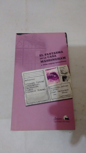 El Fantasma De La Casa Massingham De Joseph Conrad (usado)