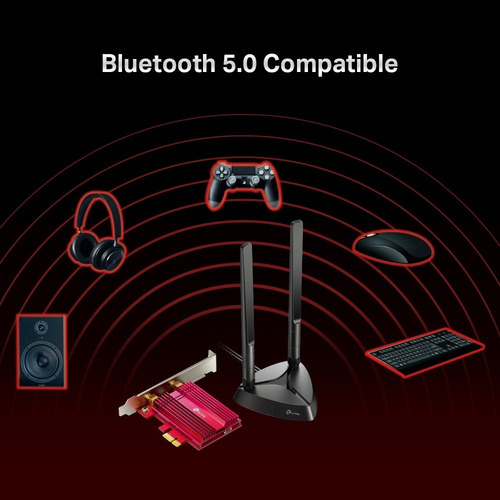 Imagen 6 de 8 de Placa De Red Tp Link Archer Tx3000e Wifi 6 + Bluetooth 5.0