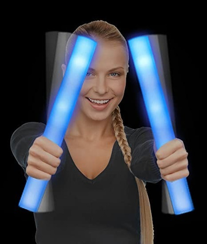 Imagen 5 de 8 de Pack Rompecocos Led Combo Argentina Azules Y Blancos X 15