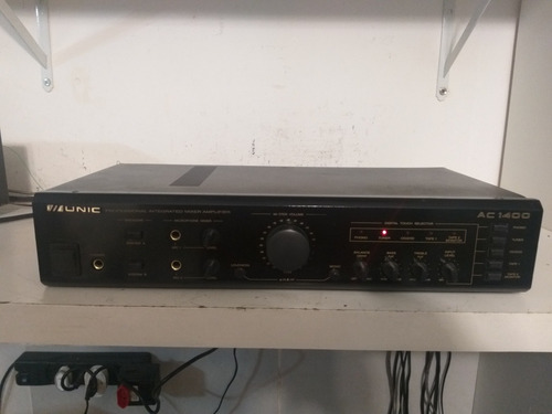 Amplificador Unic Ac 1400 Excelente Ñ Cygnus, Gradiente,sony