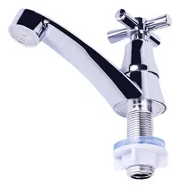 Comprar Canilla Plástica Cromada P\u002F Pileta O Mesada 1\u002F2\\'\\' Pack X4