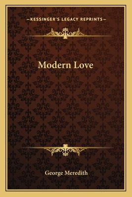 Libro Modern Love - Meredith, George