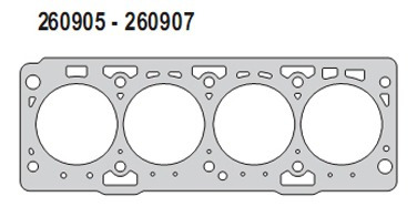 Junta Tapa-cilindro Fiat Palio/siena 1.6 Brava