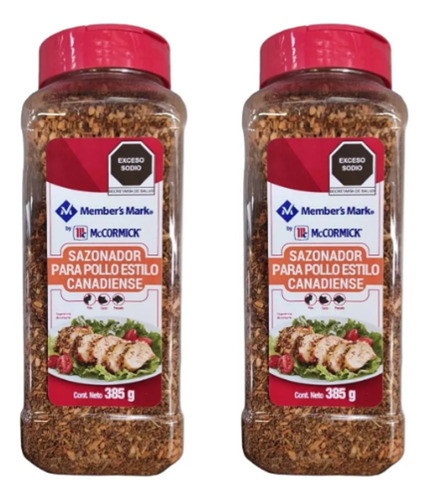 Sazonador Para Pollo 2 Pack Members Mark By Mccormick,