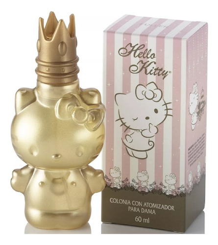 Set Perfume Hello Kitty Incluye My Melody 5 Piezas 60 Ml