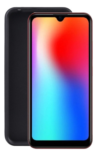 Capa De Telefone Tpu Preta Para Infinix Itel S15