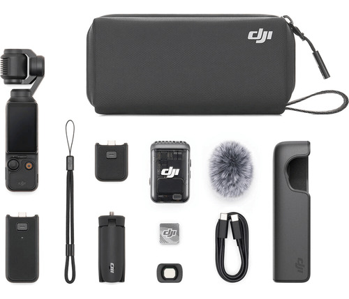 Câmera Dji Osmo Pocket 3 Creator Combo 4k Gimbal