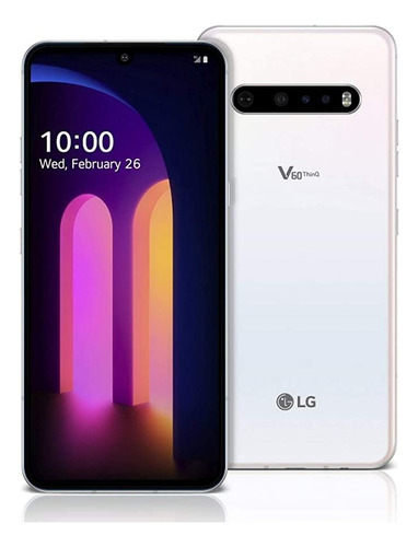 LG V60 Thinq 5g 128gb Blanco Originales Liberados De Exhibición 