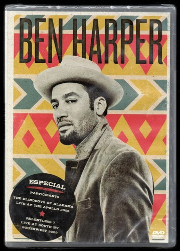 Dvd Ben Harper - Especial - Original Lacrado