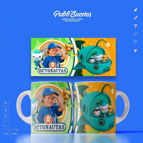 Imagen 3 de 10 de Plantillas Los Octonauts / Cod0120