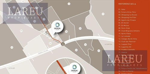 Oficina A Estrenar En Officia Pilar - Edificio Life