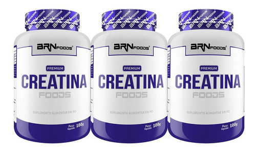 Kit 3x Creatina 100g