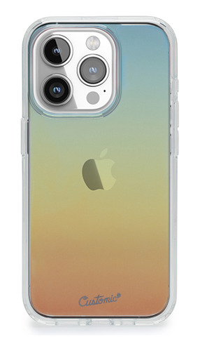 Capa Customic Para iPhone 15 Pro Impactor Clear Holo
