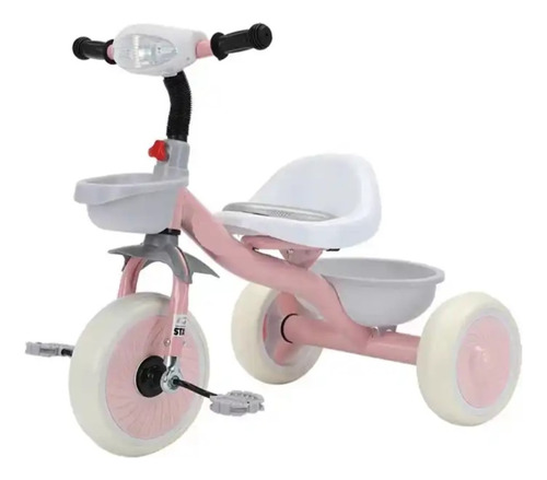 Triciclo  Buggy A Pedal Con Canastos Luces Y Sonidos