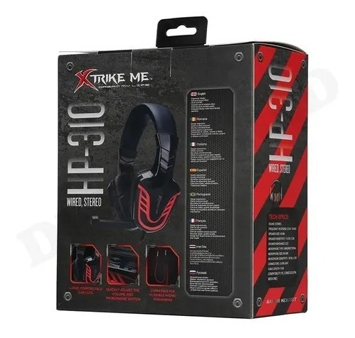 Imagen 5 de 5 de Audifono Gamer Xtrike Me Hp-310 3.5mm Ps4 Xbox One N. Switch