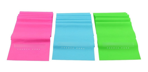 Imagen 6 de 6 de Banda Plana Elastica Latex Yoga Tiraband Balboafit Baja
