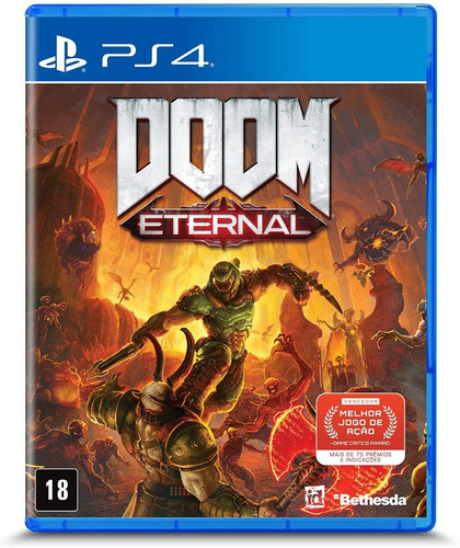 Doom Eternal Ps4 Mídia Física Novo Lacrado