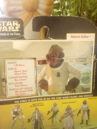 Admirante Ackbard Loose Power Of The Force (Usado)