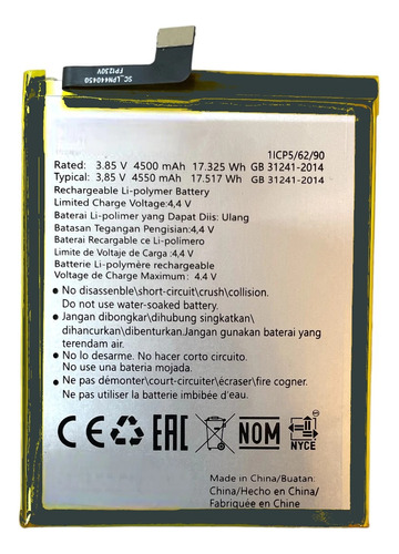 Pila Batería Compatible Para Hisense U50 Lpn440400 