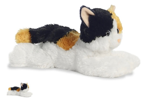 Peluche Aurora Flopsie. Gato Esmeralda