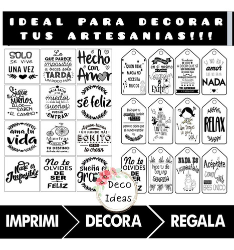 Imagen 3 de 5 de Kit Imprimible Frases Motivadoras Para Emprendedores 003