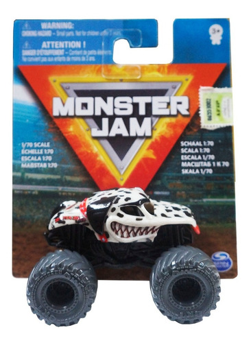 Imagen 1 de 3 de Monster Jam - Mini Vehiculo A Escala 1:70 Art.58712 Original