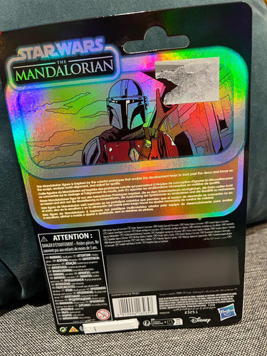 The Mandalorian Prototipo Star Wars Retro Collection Naranja (Usado)