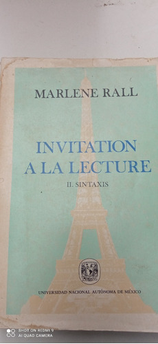 Invitation A La Lecture