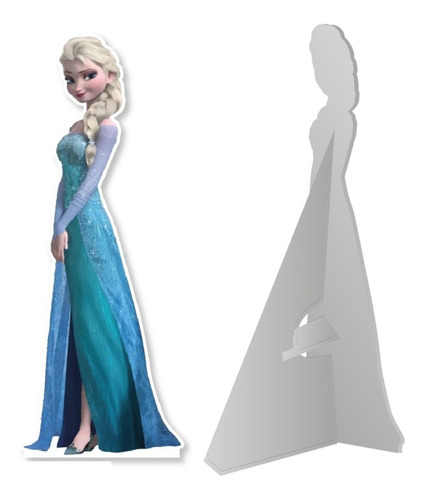 Frozen  Elsa 3 Figura Para Decoración Fiesta Cumpleaños