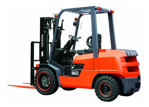 Imagen 2 de 11 de Autoelevador Toyota Nafta/gas Fgzn25 2.5t